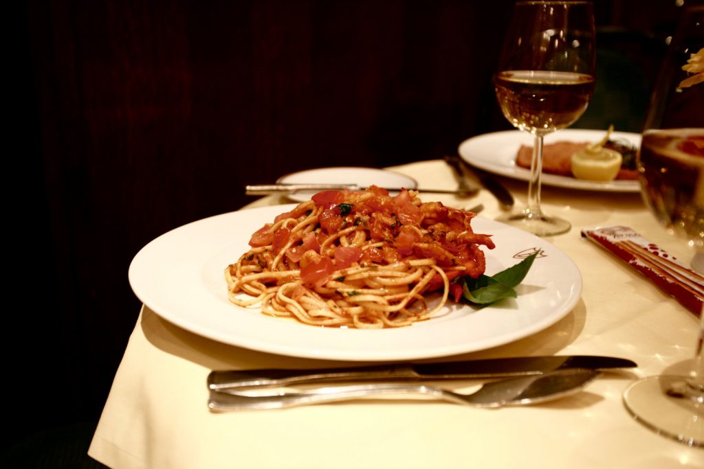 boltonsrestaurantpasta Bolton's Italian Restaurant in Leadenhall
