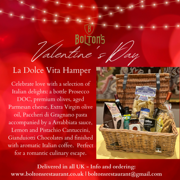 Valentines La Dolce Vita Hamper